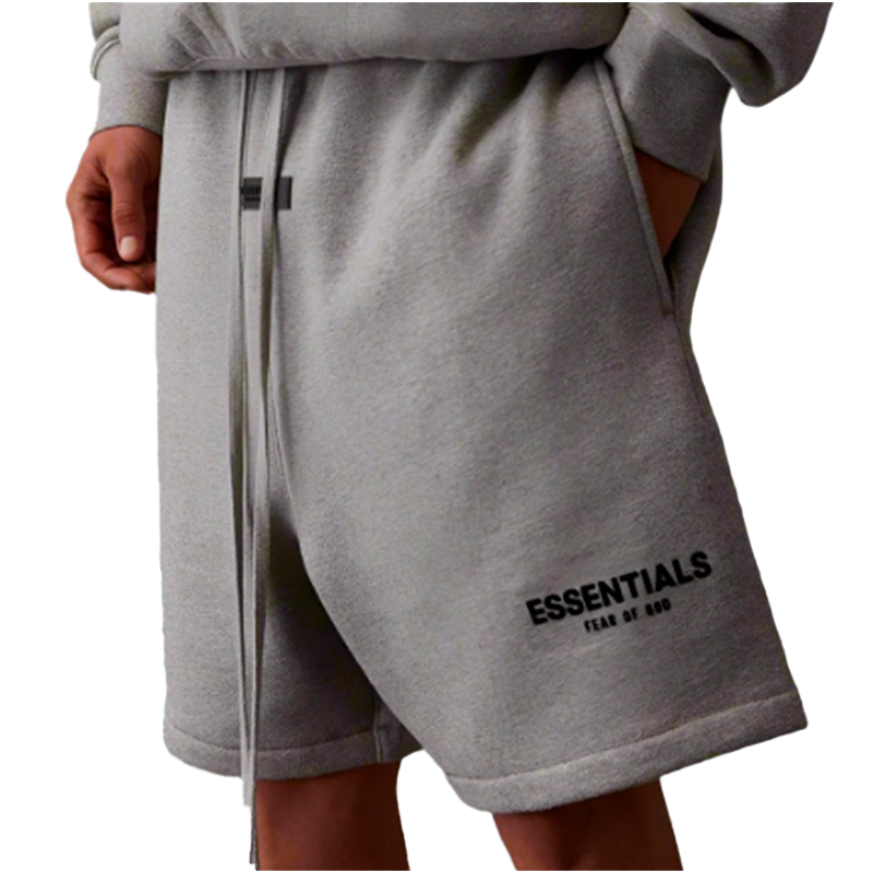 Fear Of God Essentials FeltSweat Shorts Dark Oatmeal